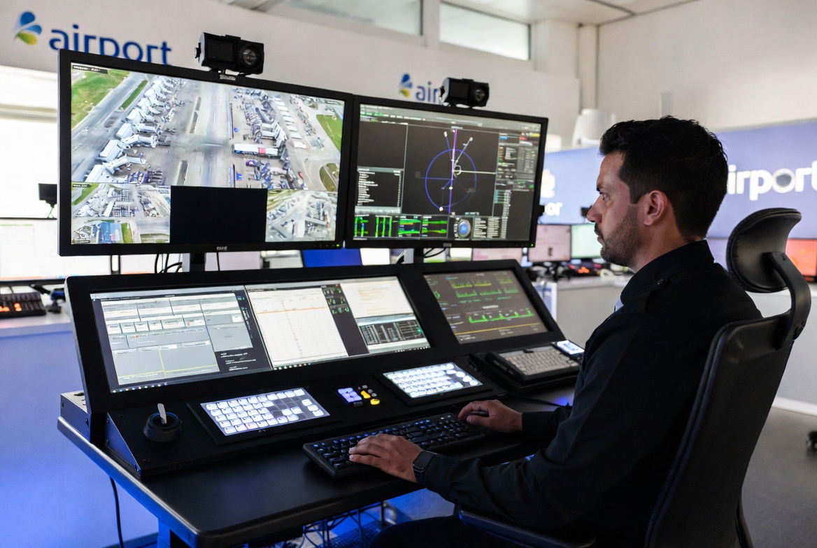 Drone ground control station operator